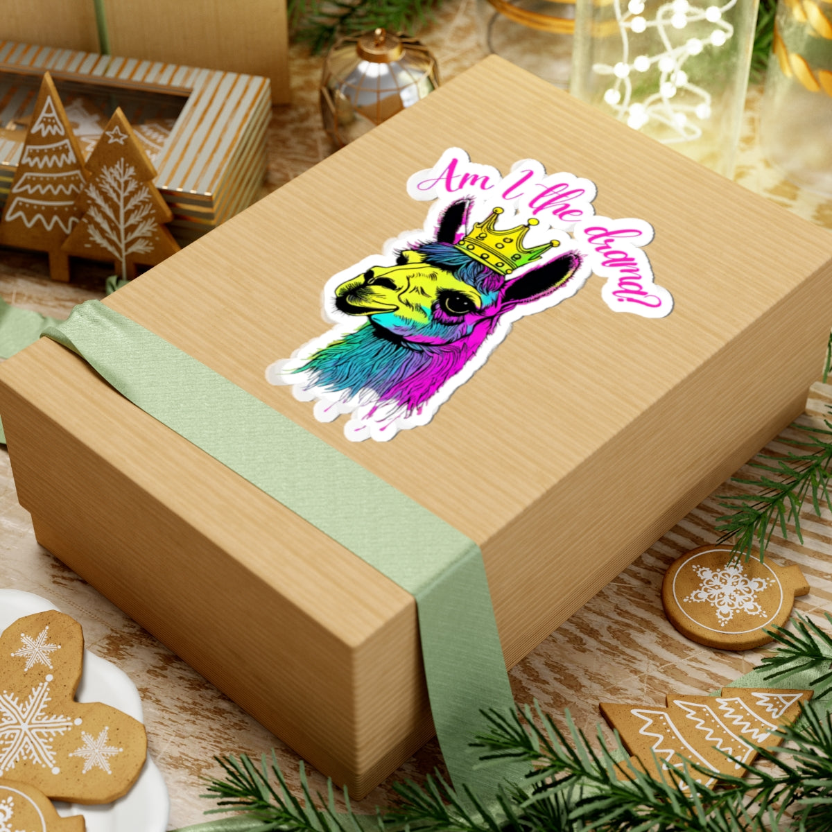 Am I the Drama Llama Sticker