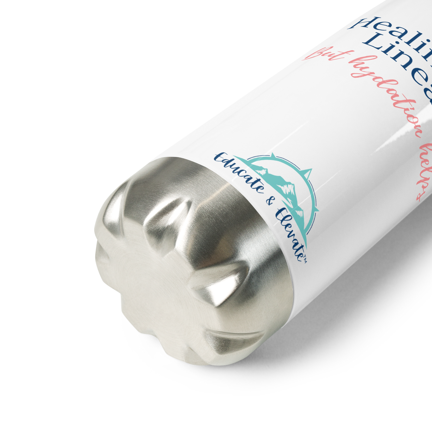Healing Isn't Linear Stainless Steel Water Bottle